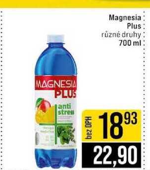 Magnesia Plus různé druhy 700 ml