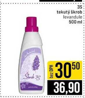 3S tekutý škrob levandule 500 ml
