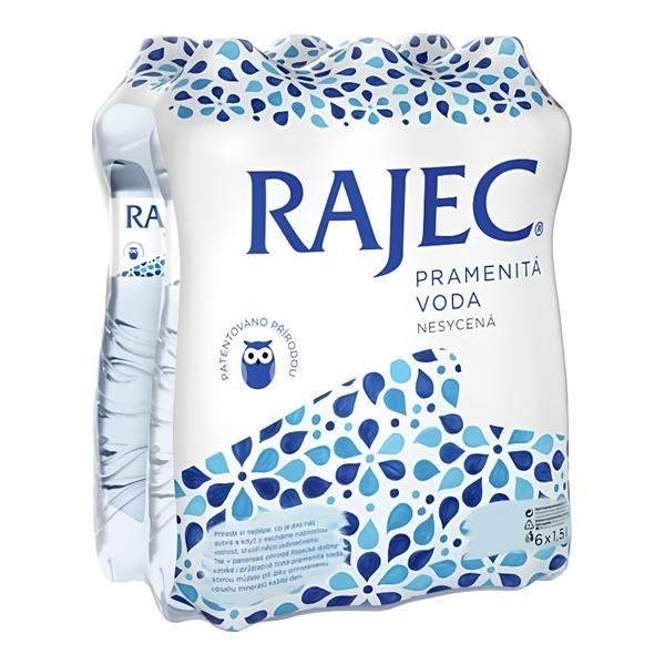 Rajec Pramenitá voda nesycená 6x1,5l