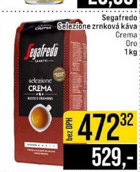 Segafredo Selezione zrnková káva Crema Oro 1 kg