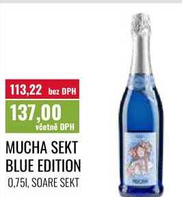 MUCHA SEKT BLUE EDITION 0,75l