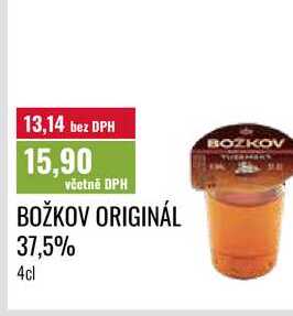 BOŽKOV ORIGINÁL 37,5% 4cl 