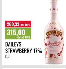 BAILEYS STRAWBERRY 17% 0,7l