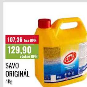 SAVO ORIGINÁL 4Kg Ratio