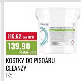 KOSTKY DO PISOÁRU CLEANZY 1Kg Ratio