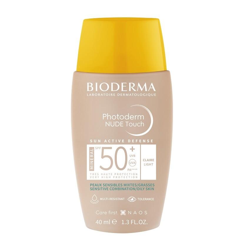 Bioderma Photoderm Nude Touch Světlý Spf50+ 40ml Lékárna LEMON