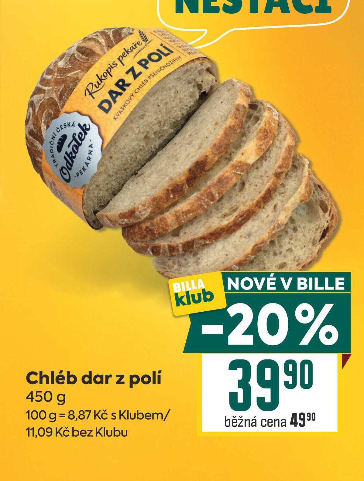 Chléb dar z polí 450 g