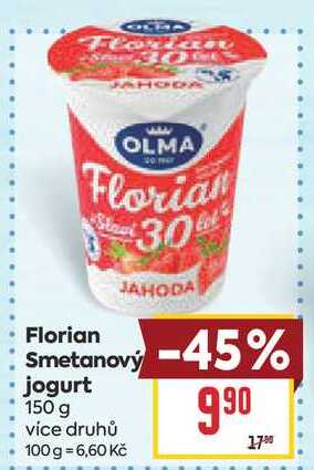 Florian Smetanový jogurt 150 g