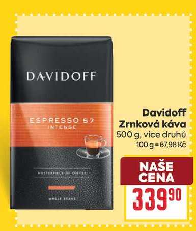 Davidoff Zrnková káva 500 g