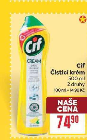 Cif Čisticí krém 500 ml BILLA