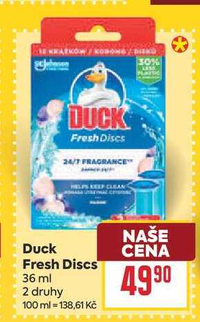 Duck Fresh Discs 36 ml BILLA