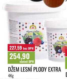 DŽEM LESNÍ PLODY EXTRA 4Kg 