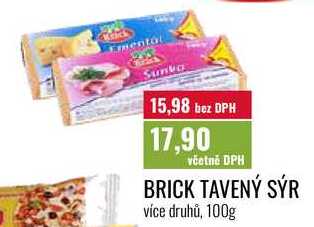 BRICK TAVENÝ SÝR 100g