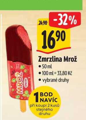   Zmrzlina Mrož  50ml 