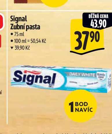 Signal Zubní pasta 75 ml Albert
