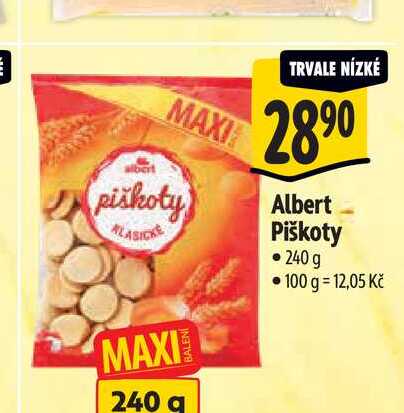 Albert Piškoty 240g