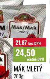 MÁK MLETÝ 200g