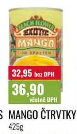 MANGO ČTRVTKY 425g