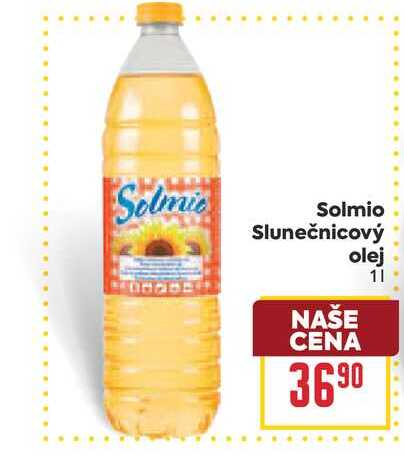 Solmio Slunečnicový olej 1l