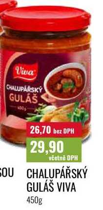 CHALUPÁŘSKÝ GULÁŠ VIVA 450g