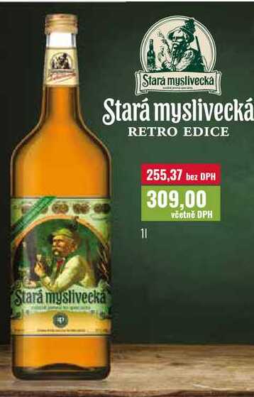 Stará myslivecká RETRO EDICE 1l