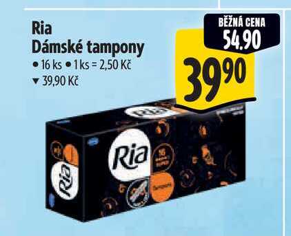 Ria Ria Dámské tampony 16 ks Albert