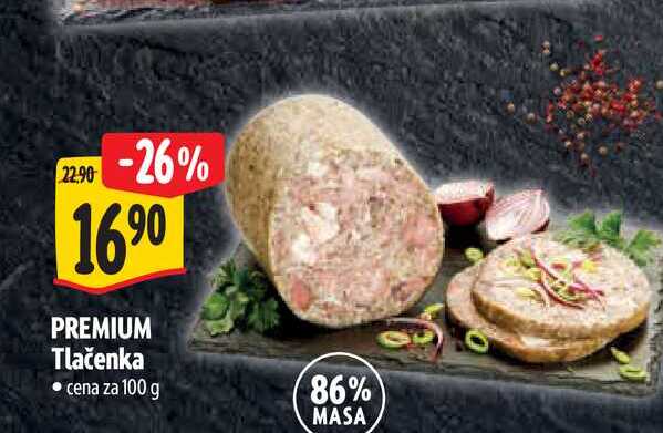  PREMIUM Tlačenka 100 g