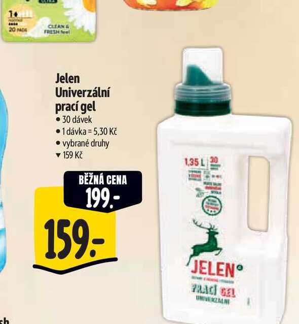   Jelen Univerzální prací gel 30 dávek 