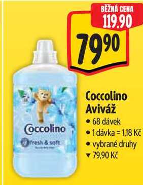 Coccolino Aviváž, 68 dávek Albert