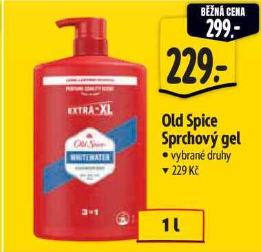 Old Spice Sprchový gel, 1 l Albert
