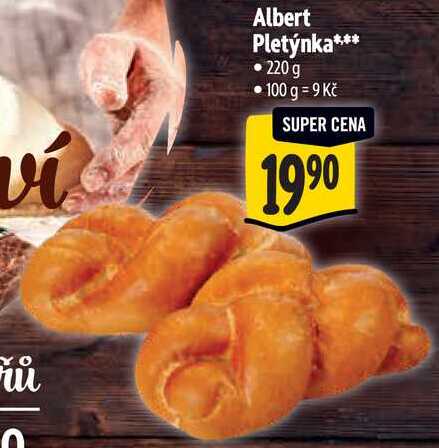 Albert Pletýnka, 220 g