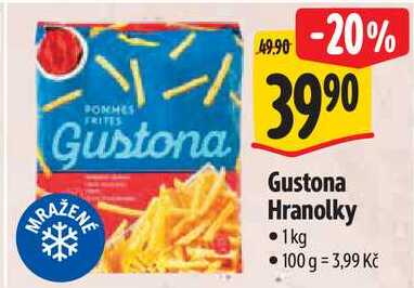 Gustona Hranolky, 1 kg