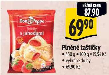 Plněné taštičky, 450 g
