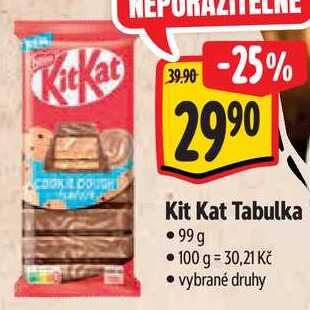 Kit Kat Tabulka, 99 g