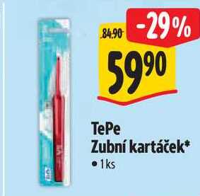 TePe Zubní kartáček, 1 ks Albert