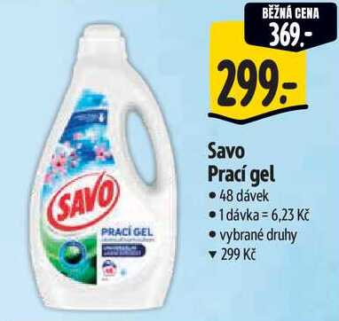 Savo Prací gel, 48 dávek Albert