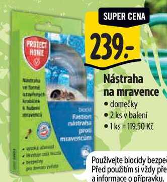 Nástraha na mravence, 2 ks Albert