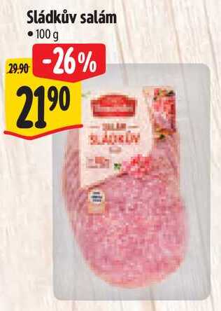 Sládkův salám, 100 g