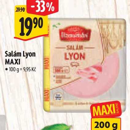 Salám Lyon MAXI, 200 g