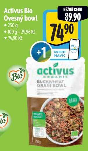 Activus Bio Ovesný bowl, 250 g