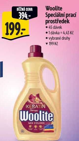 Woolite Speciální prací prostředek, 45 dávek Albert