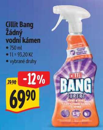 Cillit Bang Žádný vodní kámen, 750 ml Albert