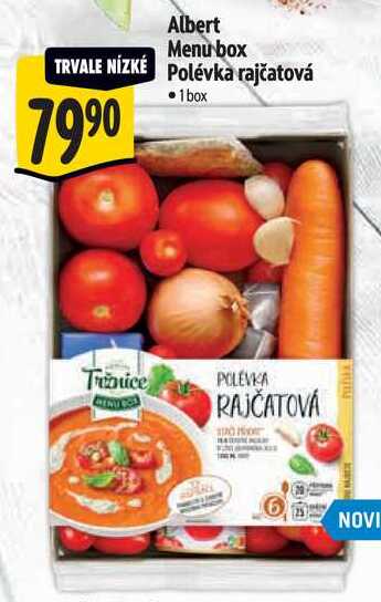 Albert Menu box Polévka rajčatová