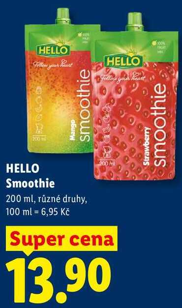 HELLO Smoothie, 200 ml