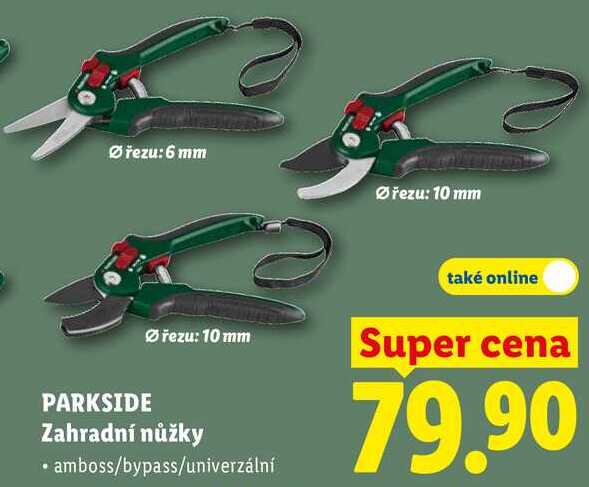 PARKSIDE Zahradní nůžky