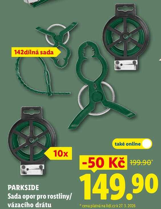 PARKSIDE Sada opor pro rostliny/vázacího drátu 