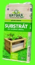 NATURA PŘÍRODNÍ SUBSTRÁT PRO VYVÝŠENÉ ZÁHONY