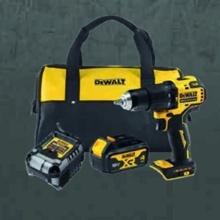 18V Vrtačka, DCD709M1-QW, v TSTAK kufru 2 x 5.0 Ah