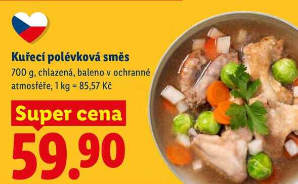 Kuřecí polévková směs, 700 g