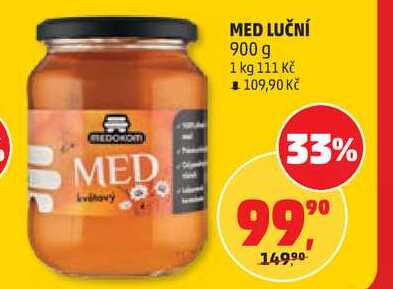 MED LUČNÍ, 900 g